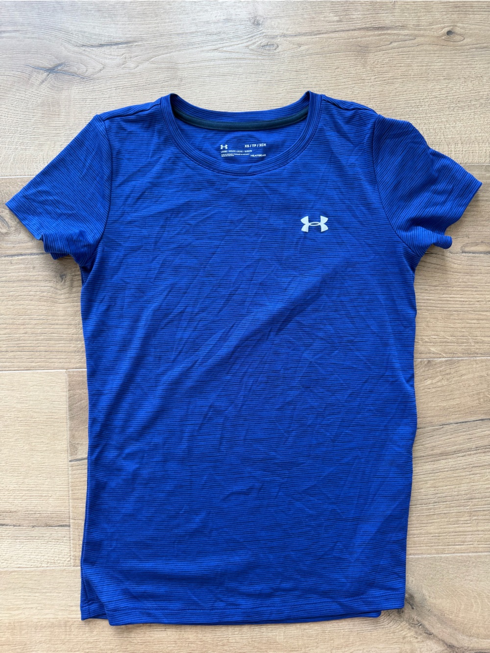 Under Armour Royal Blue HeatGear Short-Sleeve Tee